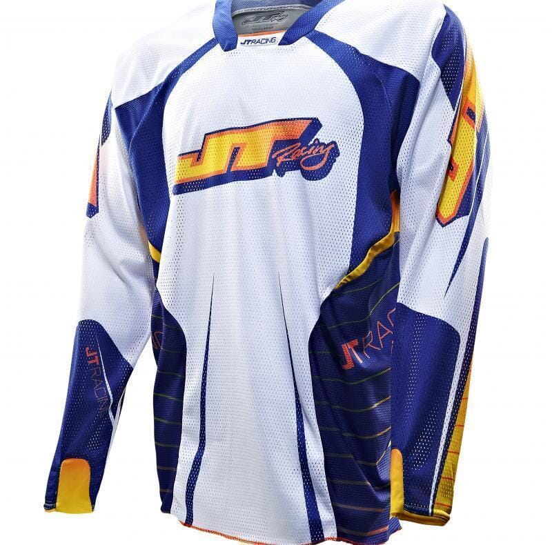 Protek Race Jersey White/Blue