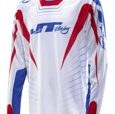 Hyperlite Razor Jersey Red-White-Blue Riding Jersey JT Racing New Zealand S 