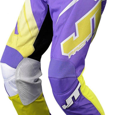 Youth Voltage Pants Purple/Yellow Youth Riding Pant JT Racing New Zealand 24 