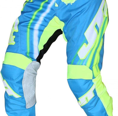 Flex Flow Pants Cyan/Yellow Riding Pant JT Racing New Zealand 28 