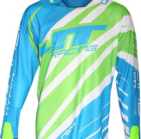 Hyperlite Remix Jersey Cyan/Green