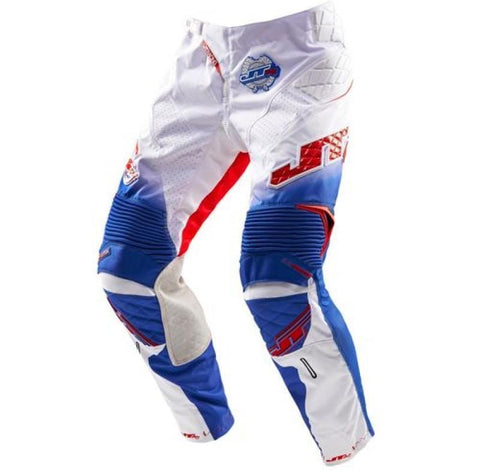 Protek V Pant White-Red-Blue