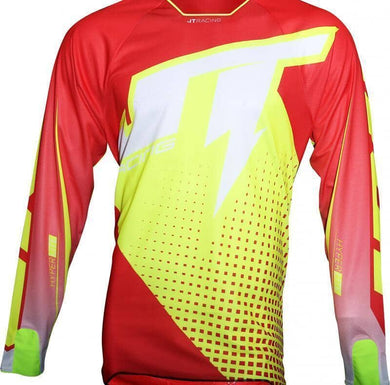 Hyperlite Voltage Jersey Red/Yellow Riding Jersey JT Racing New Zealand L 